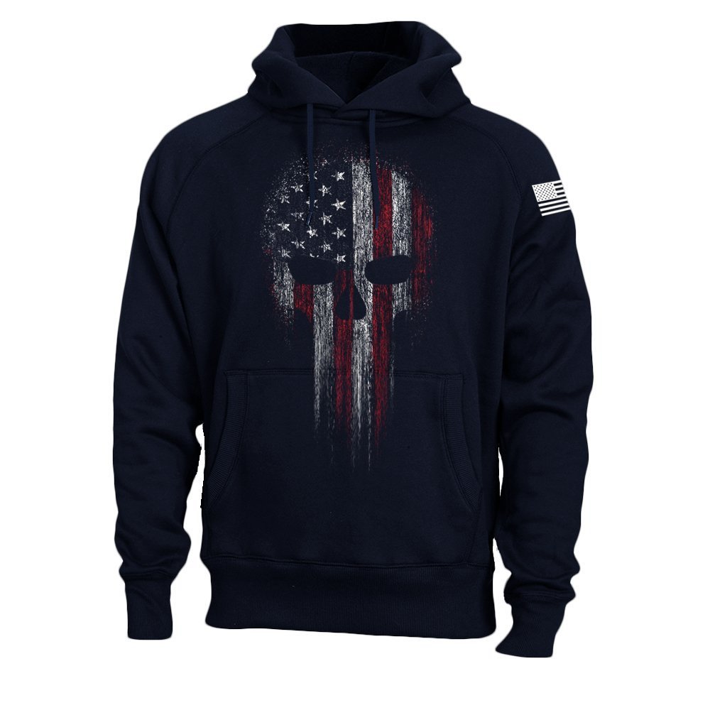 American Flag Punisher Hoodie