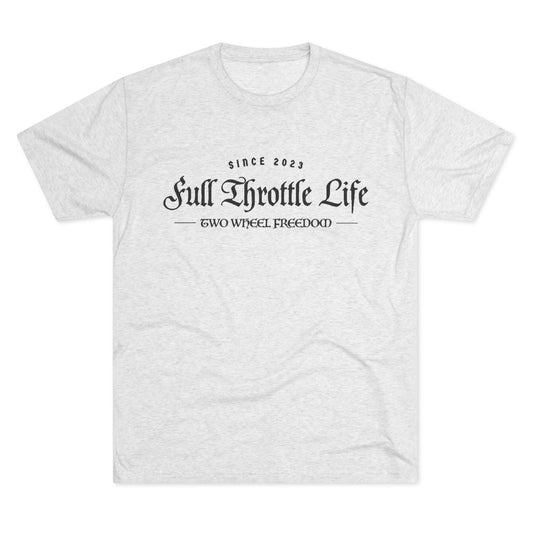 Full Throttle Life Unisex Tri-Blend Crew Tee