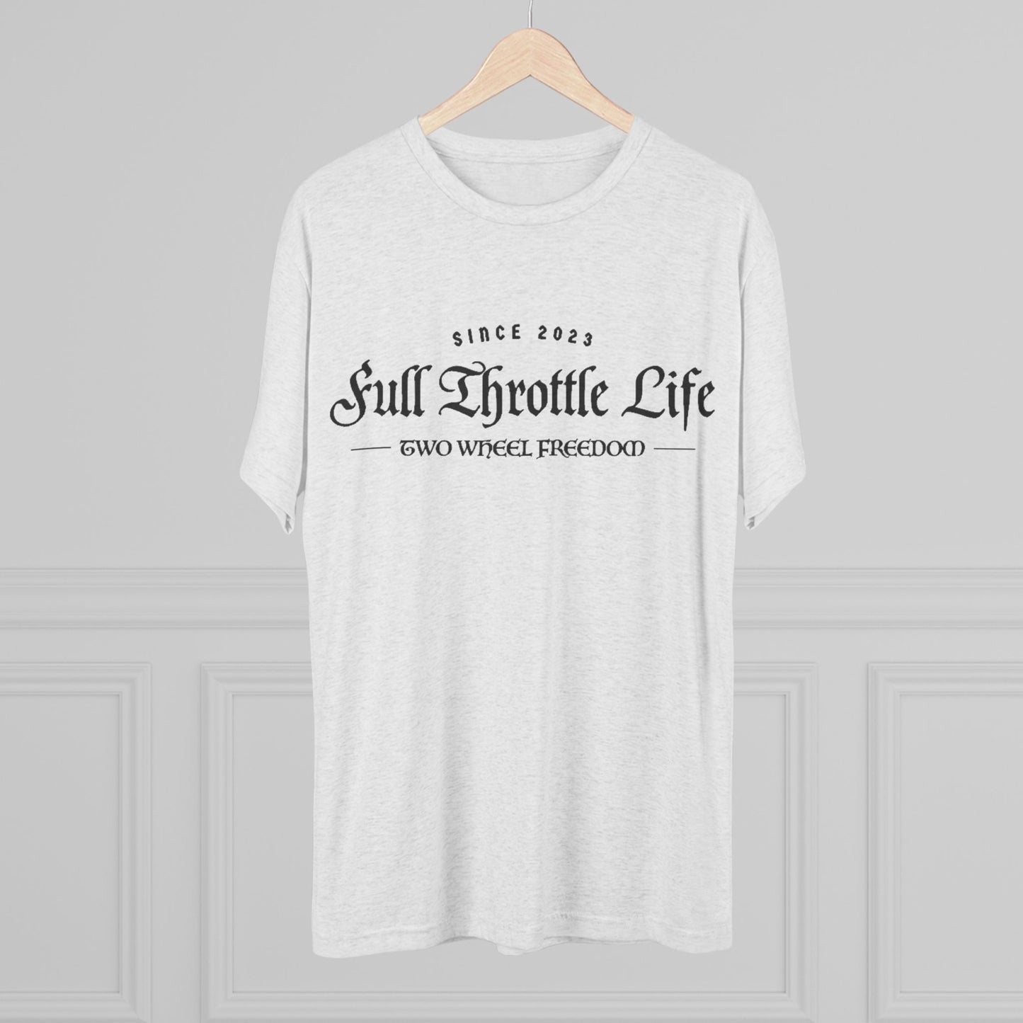 Full Throttle Life Unisex Tri-Blend Crew Tee